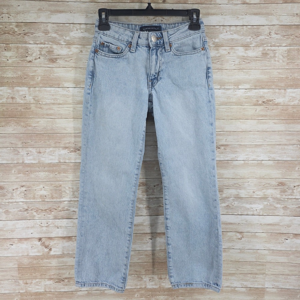 Aeropostale Ankle Straight Jeans Size 000
